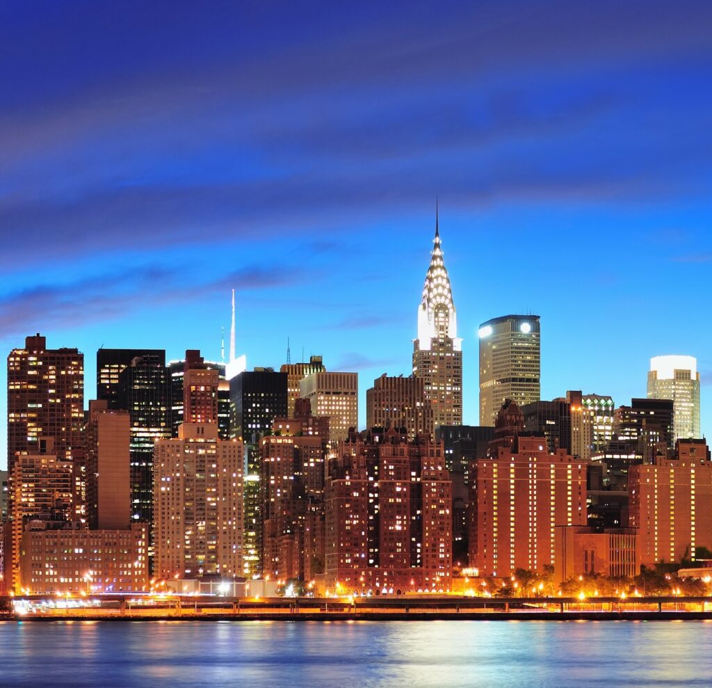 A shot of the NYC skyline
