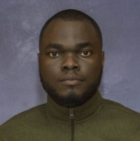 A man poses for the camera.
