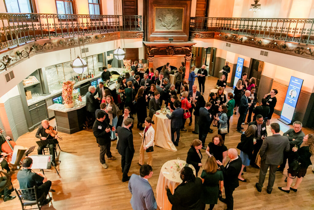 A wide shot of attendees at the 2024 Innovators in Science Award ceremony.