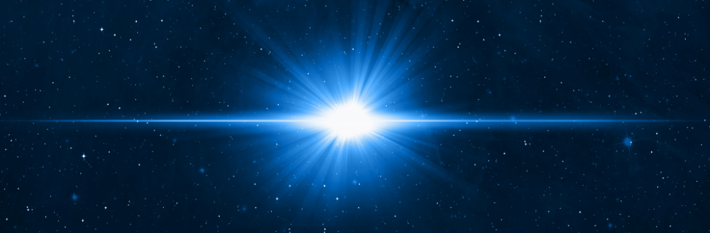 A shot of bright lights in the galaxy.