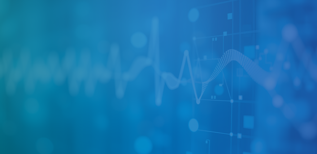 A colorful blue graphic.