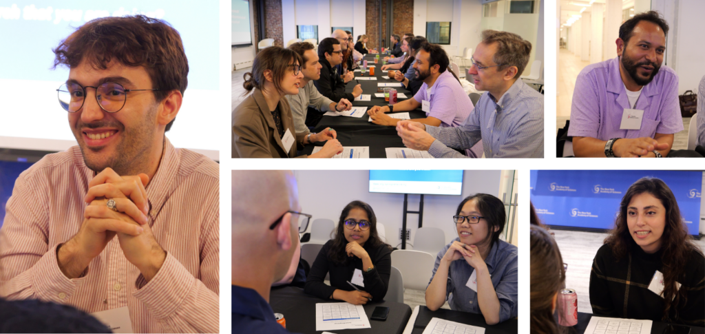 A collage of shots from a previous networking event.