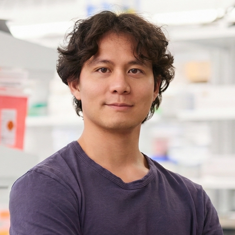 A man poses for the camera.