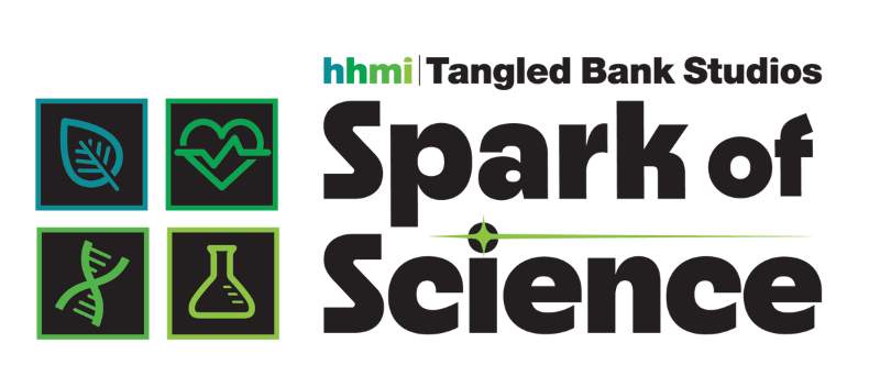 The logo for Spark of Science